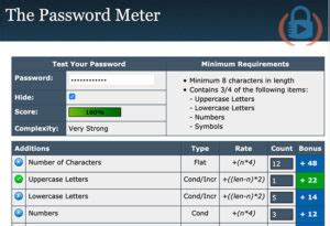 passwordtester|Password Meter .